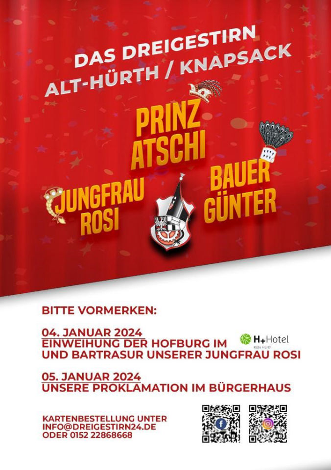 Dreigestirn Alt-Hürth / Knapsack