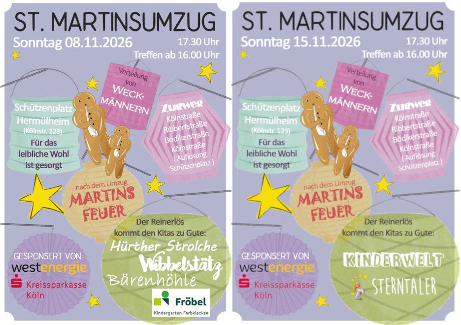  Martinsumzüge 2026